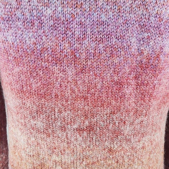 Noble Outfitters Ombre Scarf Cardigan Knit Sweater XS Waterfall Equestrian Long - Picture 10 of 12